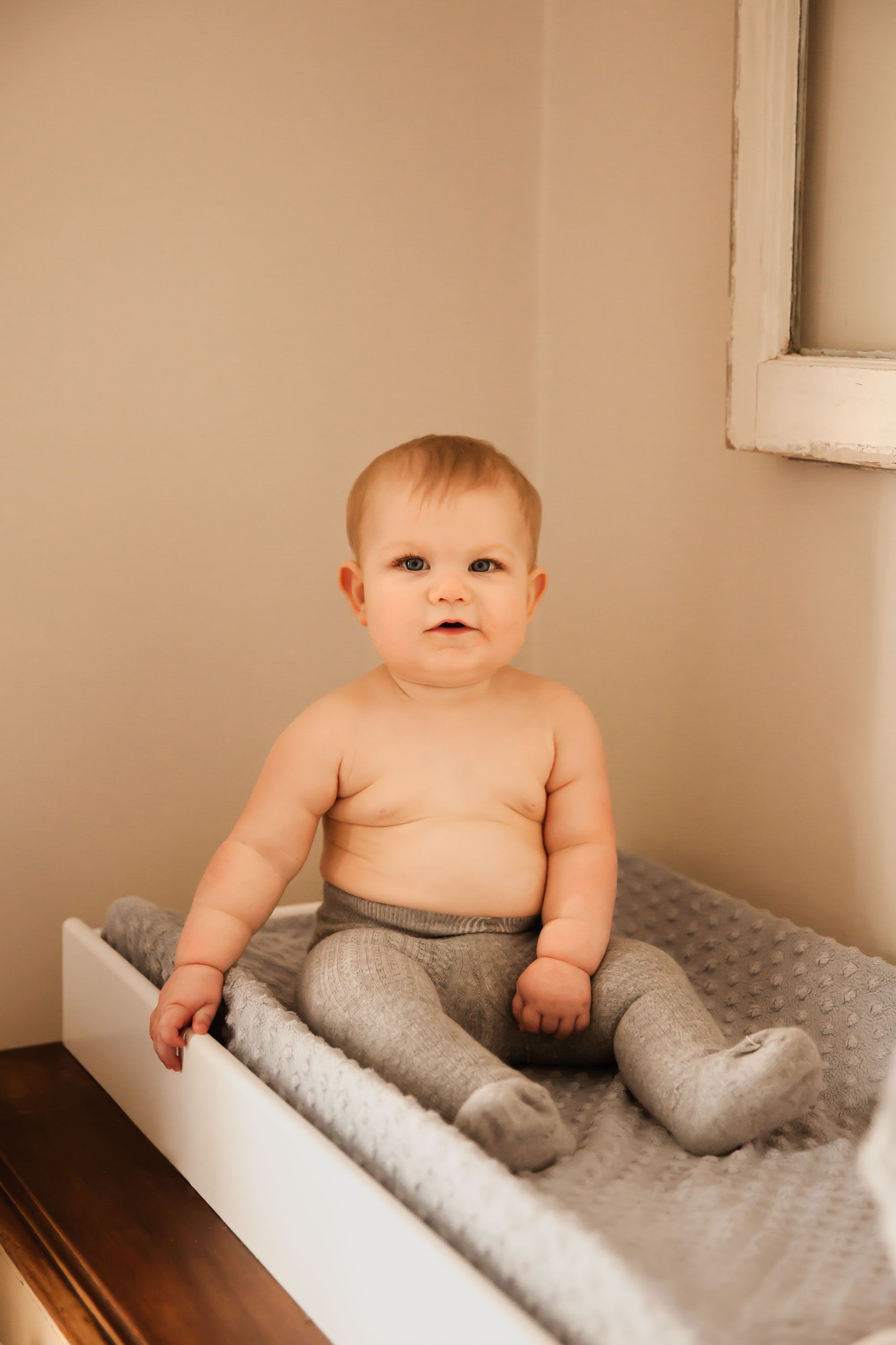 Nashville baby photographer, milestone session, 9 month session