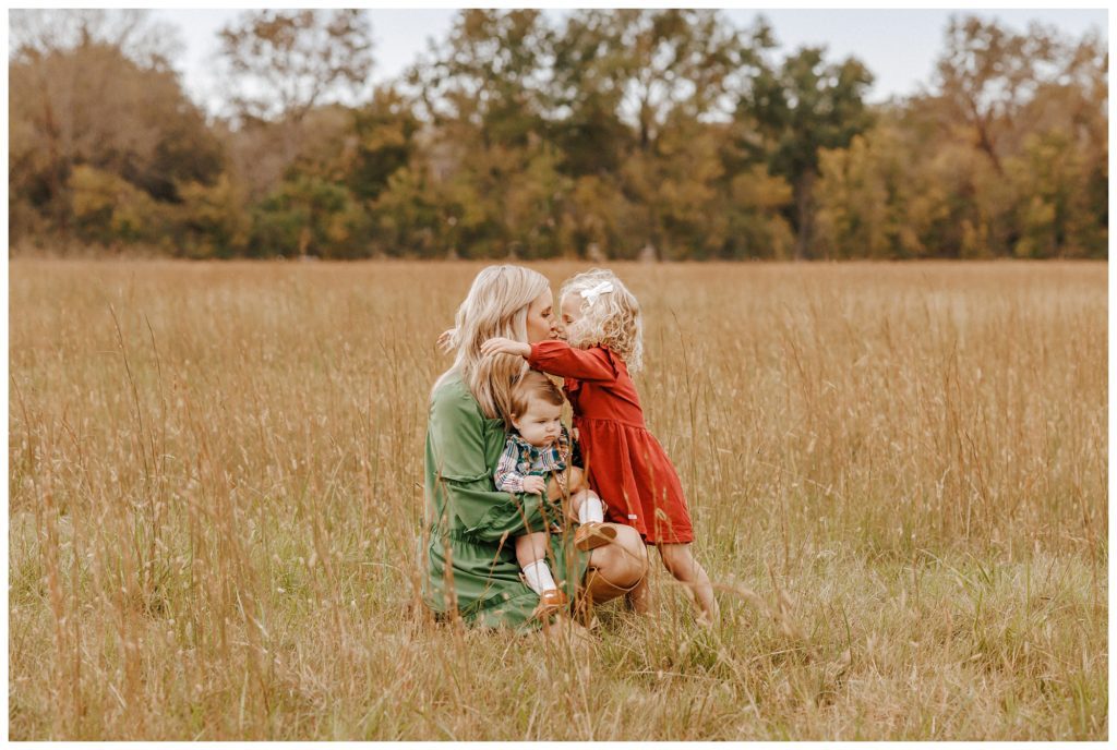 Fall Family Session with Ashley Erin West at South 40 Farm in Franklin TN
