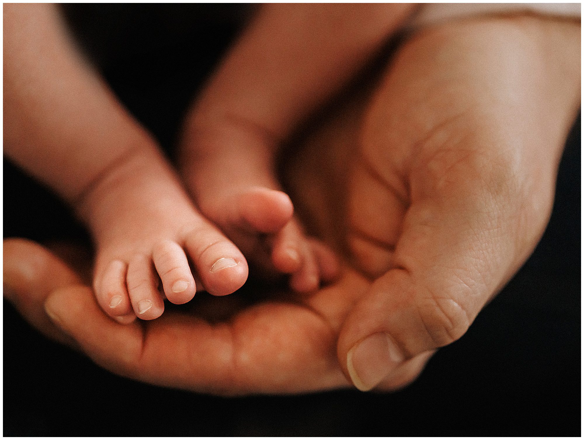Photograph of newborn baby boy‘s toes from lifestyle newborn session in Murfreesboro TN