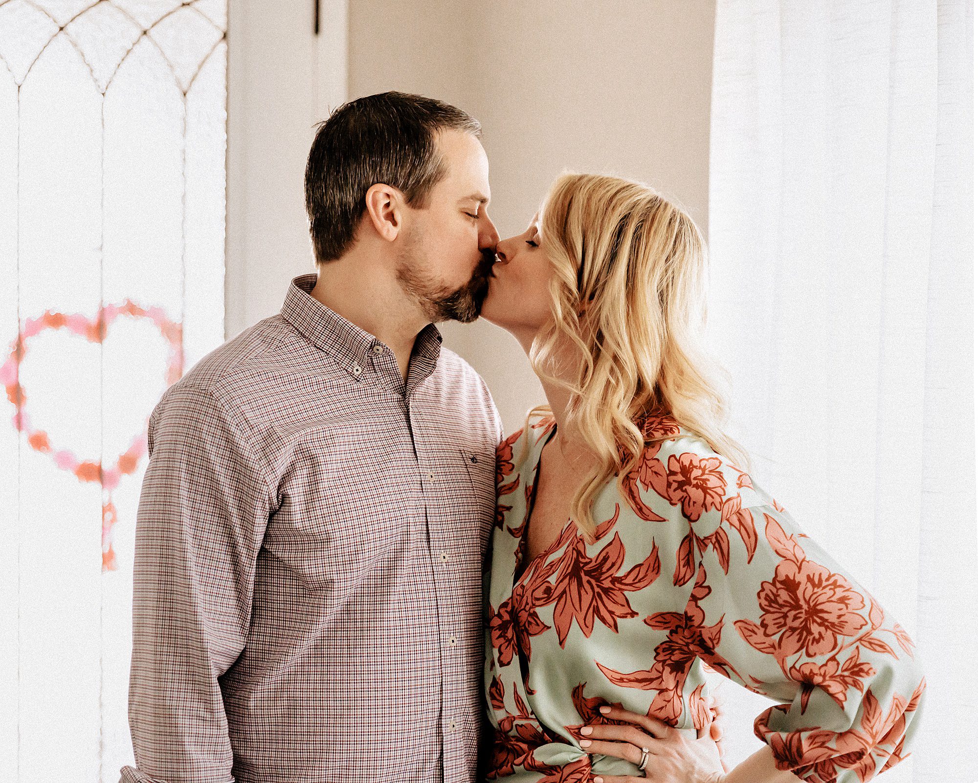 Couple Portrait during family lifestyle session in murfreesboro tn by Ashley Erin West